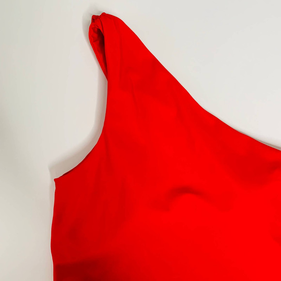Summersalt Red One-Shoulder Swim One Piece - Picture 6 of 16